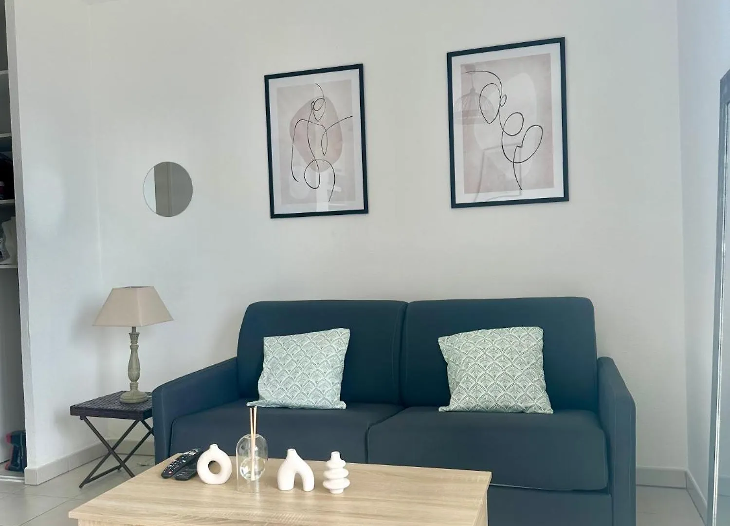 Cosy Studio Avec Parking Et Vue Feerique Niza