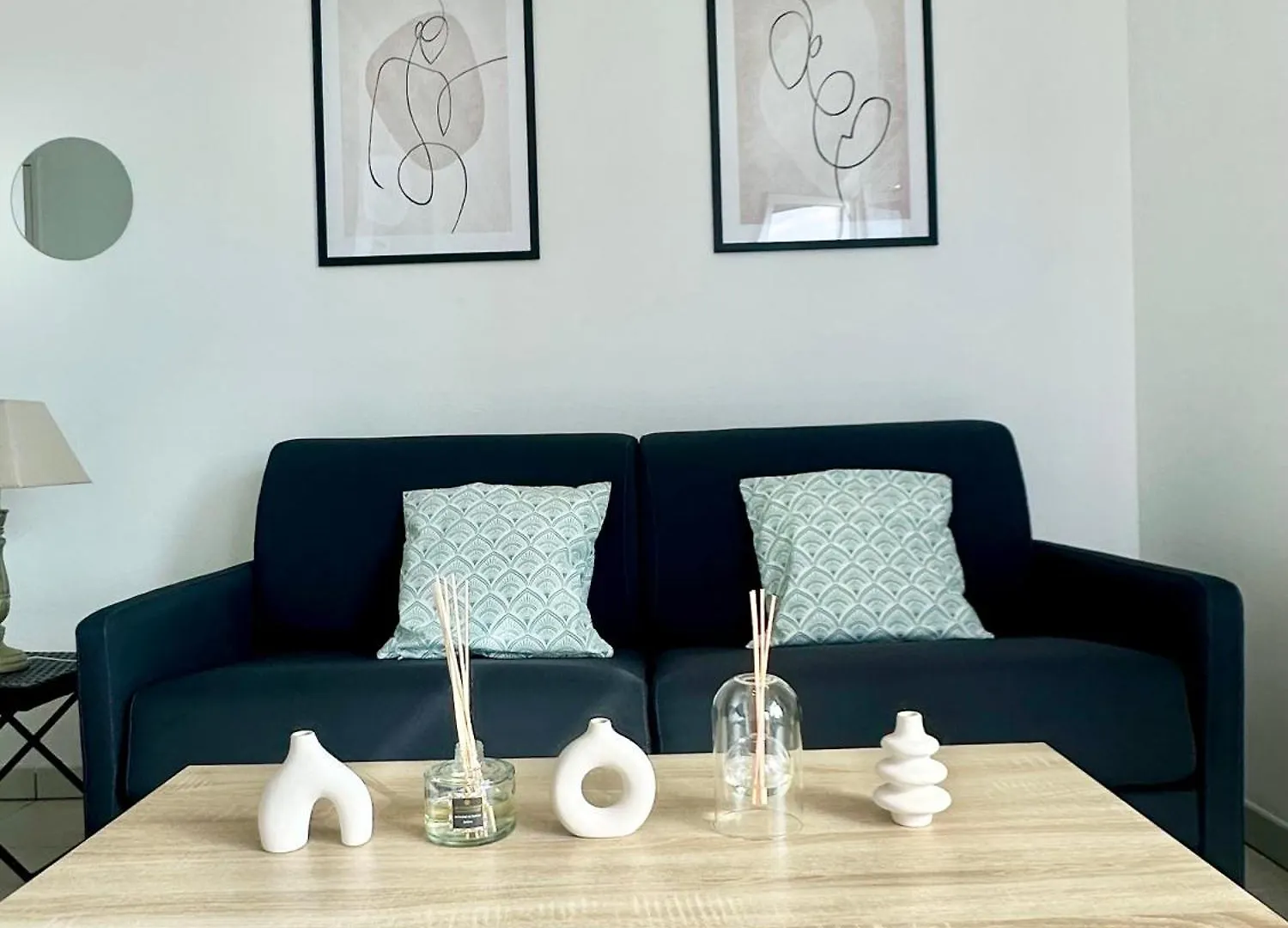 Apartamento Cosy Studio Avec Parking Et Vue Feerique Niza